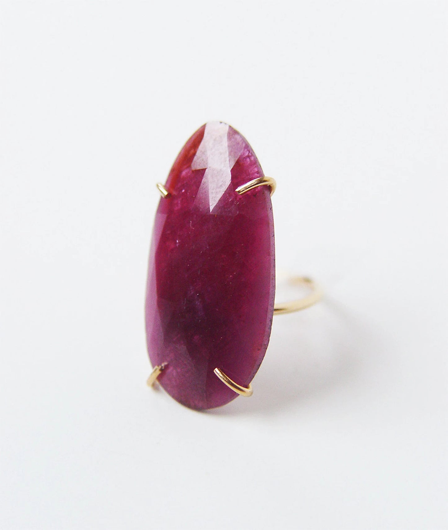 Handmade 14k Gold Filled Ruby Ring: Burgundy Red Statement Jewelry - Fall  Bohemian Bride Wedding