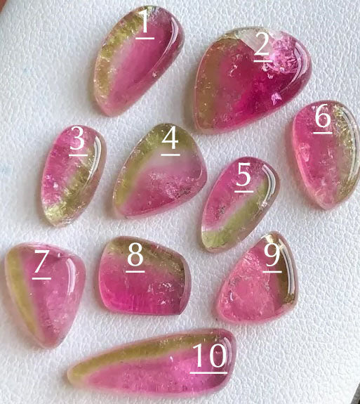 Watermelon Tourmaline Ring – 14K Gold Filled | Natural Pink & Green Tourmaline Handmade Gemstone Jewelry